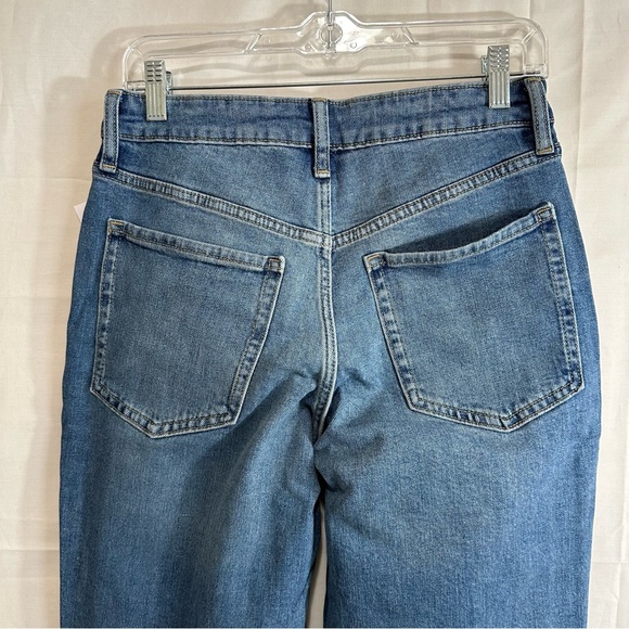 Old Navy Women HighRise O.G. Loose Secret Smooth Pockets Distressed Denim Jean 6 - Picture 7 of 9